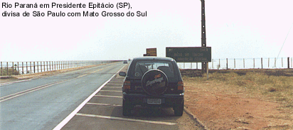 Rio Paran, divisa de SP com MS