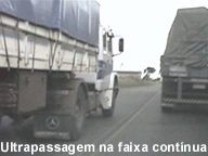 Ultrapassagem perigosa