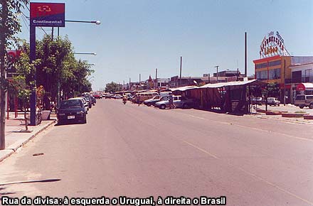Rua da divisa