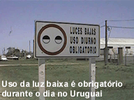 Luz baixa obrigatória durante  o dia
