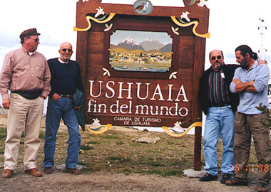 Dante, Mauri, Daniel e Iguaçu